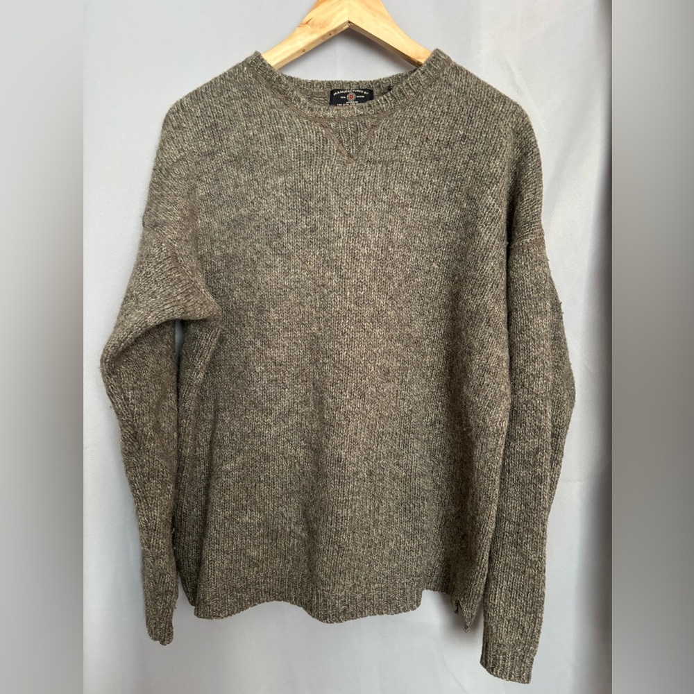 RARE Vintage American Eagle Cabincore Wool Mens Sweater Small